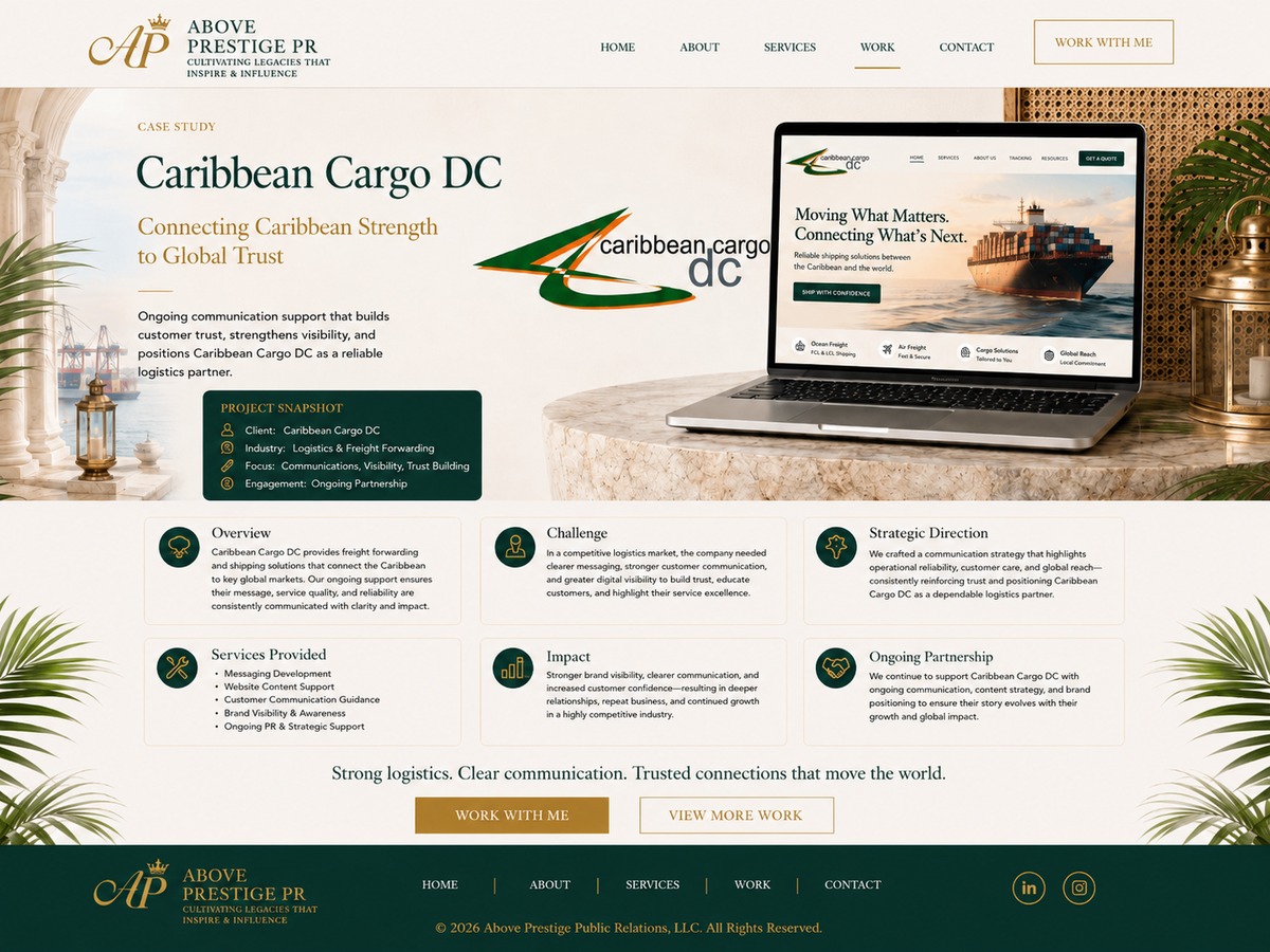 Caribbean Cargo DC preview